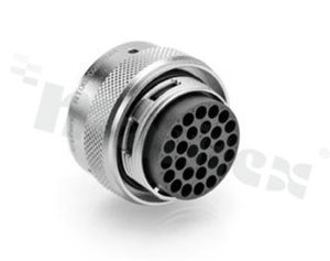 Amphenol EcoMate RM; wtyk 28-stykowy; męski; prosty; 13A; rozmiar obudowy 20; rozmiar kontaktu: 16; kontakty sprzedawane oddzielnie; IP67