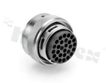 Amphenol EcoMate RM, plug, 28 pins, male, straight, 13A, shell size 20, contact size: 16, contacts supplied separately, IP67