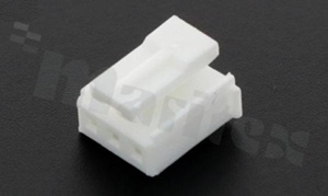 Crimp terminal housing; pitch 2.00mm; 3-contacts; applicable wire AWG#22-30; 125V/2A