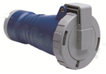 Connector power heavy duty power; 3P+E FM