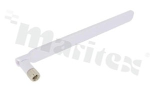 Antena; prętowa łamana; LTE; 698-2700MHz; 5.0dBi; VSWR<2.5; liniowa; dookólna; SMA; przykręcana; 192x16mm; biały
