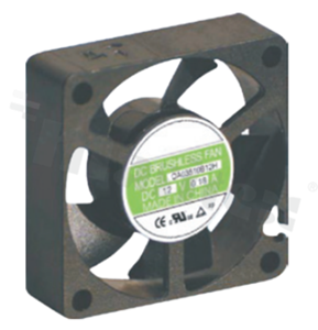 Wentylator; DC; 0.18m3/min; 0.25A; 3.5-5.5VDC; 1.25W; 8000RPM; 29dBA; 28 AWG; plastik; -10+70 st.C; 10g; 35x35x10mm