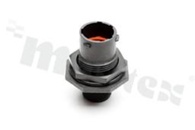 Connector: circular; socket; on panel mounting.front side nut; PIN: 6