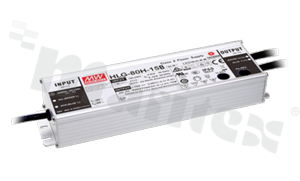 Zasilacz impulsowy; LED; z opcją ściemniania; 81W; 30V; 2.7A; 90-305VAC; 127-431VDC; IP65