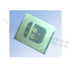 SMD PLCC2 (2835) LED; UV; 365nm; 0.21 W/60mA 3.5 V; 3.5*2.8*0.75mm; water-clear lens; Honglitronic; RoHS