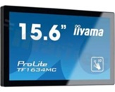 Monitor open-frame 15.6"; 16:9; IP65 front; typ dotyku: CTP; 16.7M kolorów; 1366x768; jasność 360 nitów; kontrast 500:1; kąt widzenia 170/160; VGA; HDMI; DP; zasilanie 12V DC; VESA