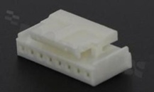 Crimp terminal housing; pitch 2.00mm; 8-contacts; female; applicable wire AWG#24-30