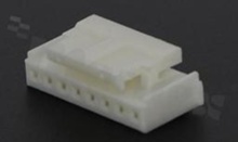 Crimp terminal housing; pitch 2.00mm; 8-contacts; female; applicable wire AWG#24-30