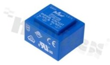Transformer BV302S24020 EI30/15'5 Primary: 230 V Secondary: 9 V * 277 mA Power: 2'5 VA