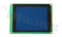 Wyświetlacz LGM; LCD graficzny; 320x240 pikseli; STN negatywowy niebieski; białe LED; kąt patrzenia 06:00; ekran 103x79mm