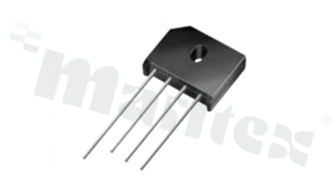 Bridge Rectifier; 1000V; 8A; -55+150 deg.C; THT; KBU(23x19.01x6.6mm)