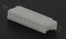 Korpus złącza kablowego; w rastrze 1.50mm; 10-stykowego; żeńskie; na przewód AWG#28-32; 50V/1A