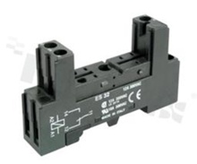 Socket for relay RM96-SPDT; 5 PIN; 12A; mounting: DIN; 12A/300VAC
