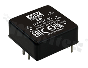 Przetwornica DC/DC; 6W; 9-75V; +-12V; +-0-250mA