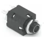 Connector: Jack 6.3mm; socket; female; straight; soldering; cynowany