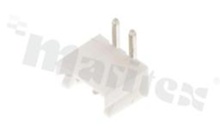 Złącze Kablowe do PCB; w rastrze 2.50mm; 2-stykowe; montaż THT; męskie; poziome; 250V/2.5A