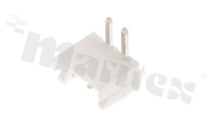 Złącze Kablowe do PCB; w rastrze 2.50mm; 2-stykowe; montaż THT; męskie; poziome; 250V/2.5A