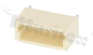 Złącze Kablowe do PCB; w rastrze 1.00mm; 5-stykowe; montaż SMD; męskie; poziome; 50V/1A