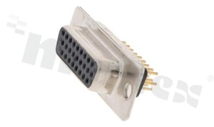 D-Sub Connector; female; male; 26 contacts; 3 rows; straight