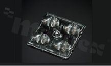 Soczewka C15135_STRADA-2X2-T1, do diod LED High Power CREE, Ledil, RoHS