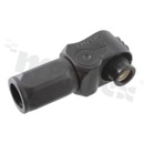 Connector power heavy duty power; SurLok Plus; 5.7mm; 16mm; black; 120 keyway