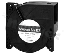 Blower Fan; DC; 12VDC; 127x32; 0.78m3/min; 46.0dB.
