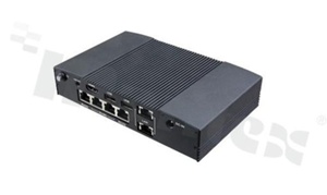 Bezwentylatorowy komputer przemysłowy; Intel Atom Z3735F; 2GB RAM; 32GB eMMC; 2x USB; 4xCOM; HDMI; 2x LAN; WiFi; Bluetooth 1x SMA; 1x MicroSD slot; zasilanie 12-24V