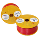 Przewód pojedynczy LGY/H05V-K; z wielodrutową miedzianą żyłą; czerwony; przekrój 2.50mm2; AWG 14; 500V; -40+105 st.C; 50m.
