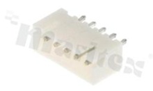 Header for PCB; pitch 2.50mm; 5-contacts; THT male; top entry; 250V/3A
