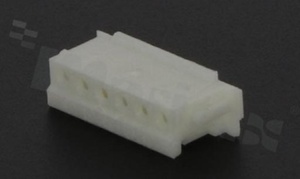 Korpus złącza kablowego; w rastrze 1.50mm; 6-stykowego; żeńskie; na przewód AWG#28-32; 50V/1A