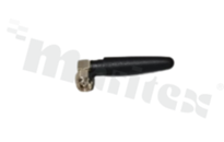 Antena; prętowa kątowa; GSM/LTE; 820-2690MHz; 2.56dBi; VSWR<5.97; liniowa; SMA; śrubowy; 50x16.4mm; czarny; IP55