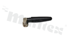Antenna; stick angled; GSM/LTE; 820-2690MHz; 2.56dBi; VSWR<5.97; linear; SMA; screw; 50x16.4mm; black; IP55
