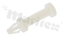 Kołek dystansowy z zatrzaskiem do PCB; 15mm