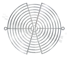 Fan filter; 172x172mm; grill.