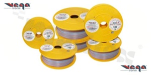 Przewód pojedynczy LGY/H05V-K; z wielodrutową miedzianą żyłą; szary/czerwony; przekrój 0.50mm2; AWG 20; 500V; -40+105 st.C; 100m.