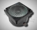 Lens for LED high power; angle: 25 degrees ; Number of LEDs: 1; Dimensions: 21.6x21.6mm; Height: 12.86mm; material: PC; silicone; Fastening: tape