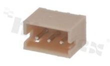 Header for PCB; pitch 1.50mm; 3-contacts; THT; male; top entry; 50V/1A