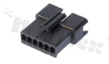 Korpus złącza kablowego; w rastrze 2.50mm; 10-stykowego; męskie; na przewód AWG#28-22; 250V/3A