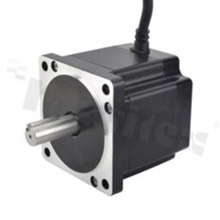 Motor; Hybrid Stepper(open loop); unipolar/bipolar(serial/parallel); step angle 1.8 deg.; holding torque 4.8Nm; 6A; 0.42ohm; 3.5mH; 4 leads; 86x86x80mm