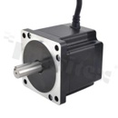 Motor; Hybrid Stepper(open loop); unipolar/bipolar(serial/parallel); step angle 1.8 deg.; holding torque 4.8Nm; 6A; 0.42ohm; 3.5mH; 4 leads; 86x86x80mm