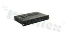 Komputer przemysłowy pracujący w standardzie Open Pluggable Specification (OPS); procesory 3 generacji IntelCore i7/ i5/ i3; do 8 GB RAM; SATA; 6x USB; LAN; HDMI;COM; Audio; mPCIe