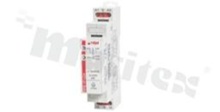 Przekaźnik impulsowy; bistabilny;  prąd znamionowy 16A; napięcie sterujące 24VAC/DC; pojedynczy styk przełączny (1P); 16A/24VDC; 16A/250VAC