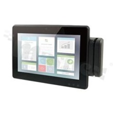 Bezwentylatorowy komputer panelowy 10'; procesor Freescale i.MX6Cortex-A9 Dual lite/ Quad 1 GHz; ekran dotykowy; IP65 na froncie; do 8 GB eMMC; 2xCOM; LAN; 2xUSB 2.0; Micro USB OTG; Micro SD slot; SIM slot; RJ11;  mPCIe; głośniki 2x0.5W; zasilanie 12-24V