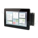 Bezwentylatorowy komputer panelowy 10'; procesor Freescale i.MX6Cortex-A9 Dual lite/ Quad 1 GHz; ekran dotykowy; IP65 na froncie; do 8 GB eMMC; 2xCOM; LAN; 2xUSB 2.0; Micro USB OTG; Micro SD slot; SIM slot; RJ11; mPCIe; głośniki 2x0.5W; zasilanie 12-24V