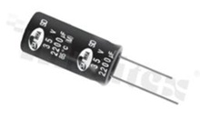 Kondensator elektrolityczny; 100uF; 16V; 85st.C; 5x11 r2mm; 20%; 2000h
