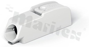 Złącze  sprężynowe wtykowe; raster 4mm; zatrzaskowe z przyciskiem zwalniającym; 1-stykowe; poziome; SMD; do przewodów 0.2-0.75mm2(24-18AWG); UL: 320V/9A