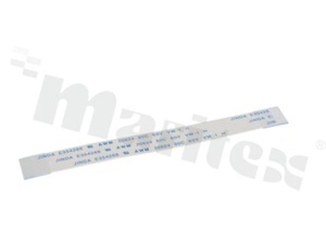 Flexible Flat Cable; 1.00mm pitch; 10-conductors; type C same side stripping; L=100mm; U=60V; oper.temper. 80deg. C