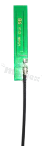 Antena; PCB; GSM; 824-2170MHz; 0.0dBi; VSWR<2.0; liniowa; RF1.13/RF1.37/custom; IPEX; przyklejana; 37x7mm