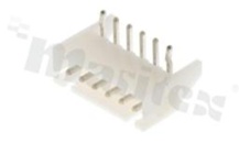 Złącze Kablowe do PCB; w rastrze 2.50mm; 6-stykowe; montaż THT; męskie; poziome; 250V/3A