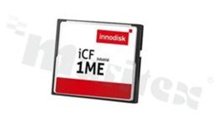 Karta CompactFlash iCF 1ME; Innodisk; pojemność 4-128 GB; PATA; typ MLC; temperatura pracy 0+70 st. C lub -40+85 st. C